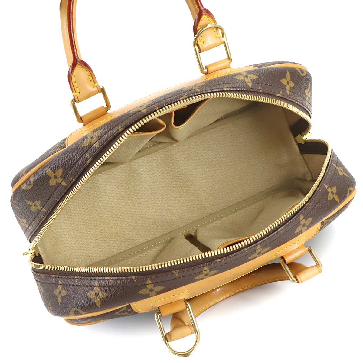 Monogram Trouville Hand Bag Brown M42228 Purse