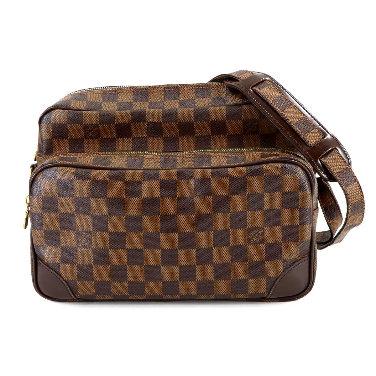 Damier Nile SPO Shoulder Bag Ebene N48062 Purse