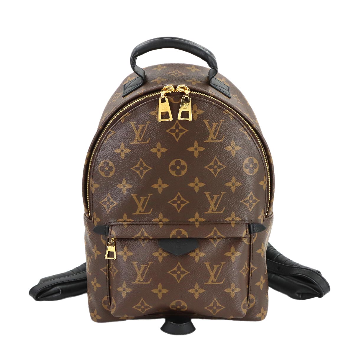 Monogram Palm Springs Backpack PM Leather Brown M44871