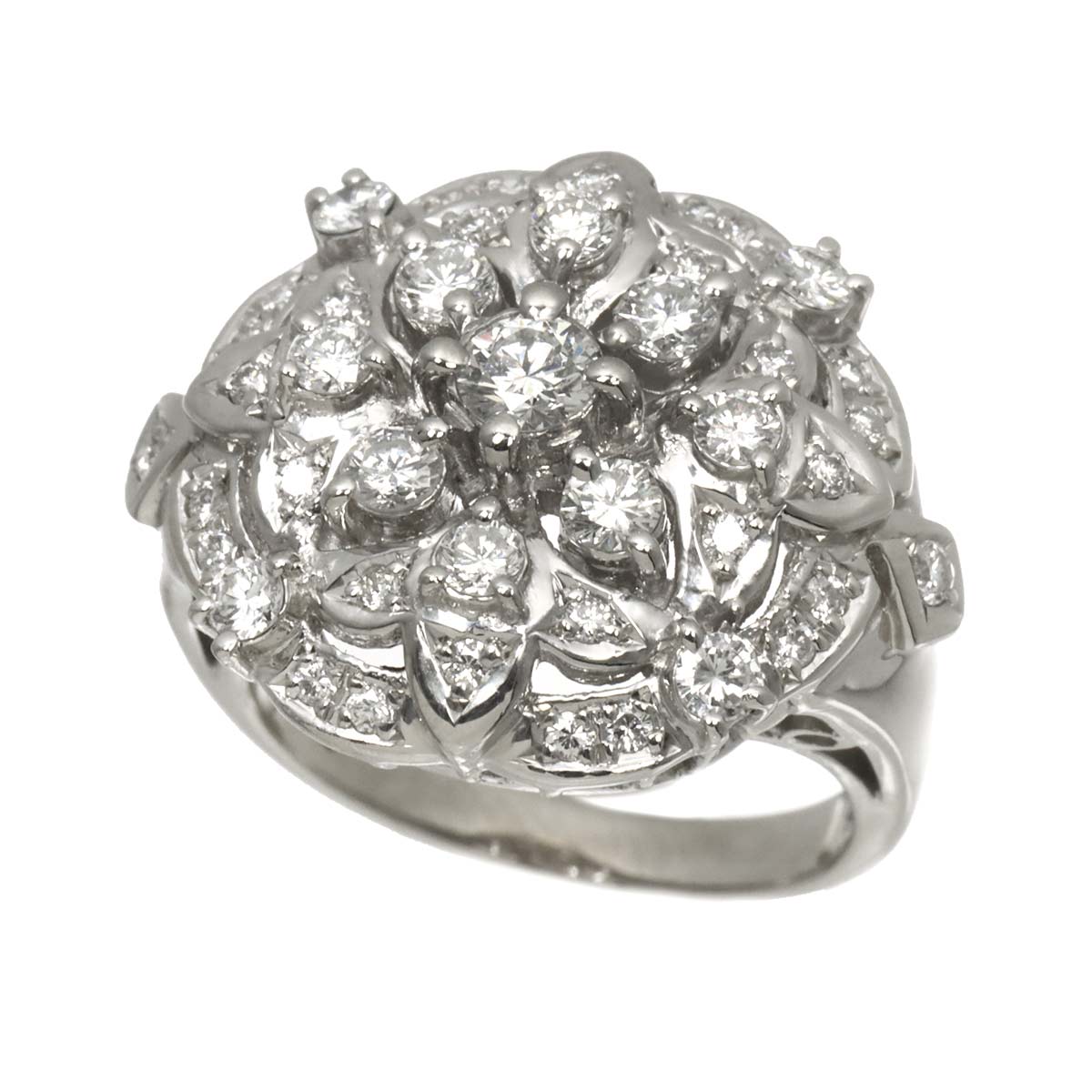 Diamond 1.06ct Ring Pt Platinum size5.5-5.75(US)