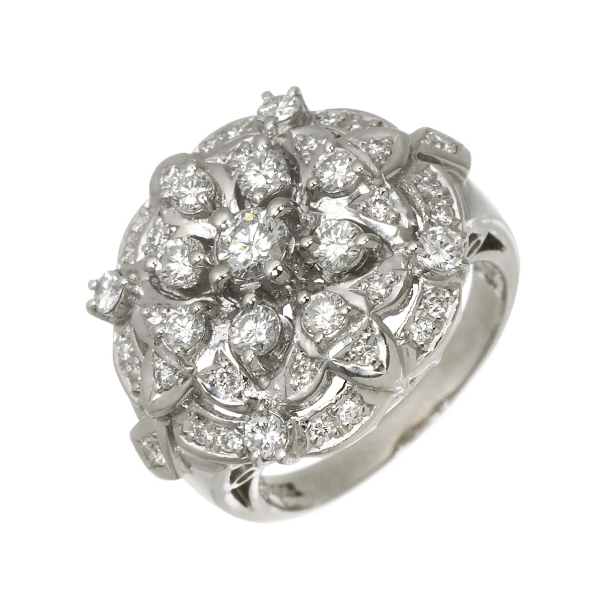 Diamond 1.06ct Ring Pt Platinum size5.5-5.75(US)