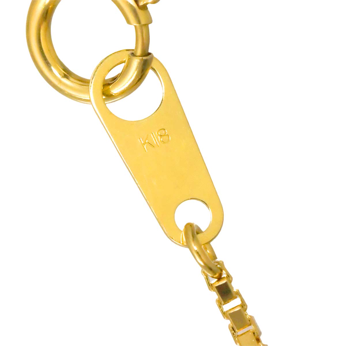 Diamond 0.80ct Necklace 18K YG Yellow Gold 750