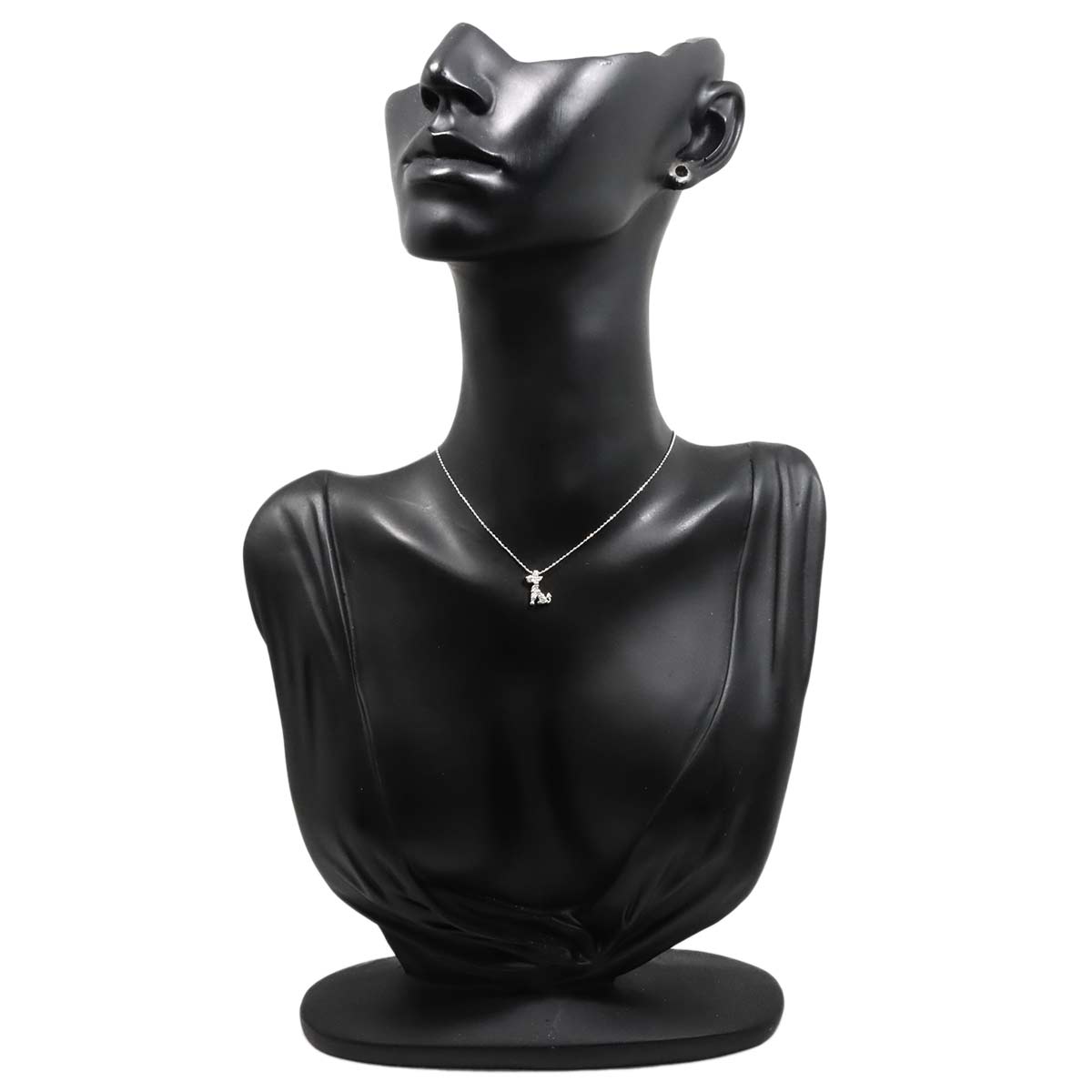 Diamond 0.18ct Necklace 18K WG White Gold 750