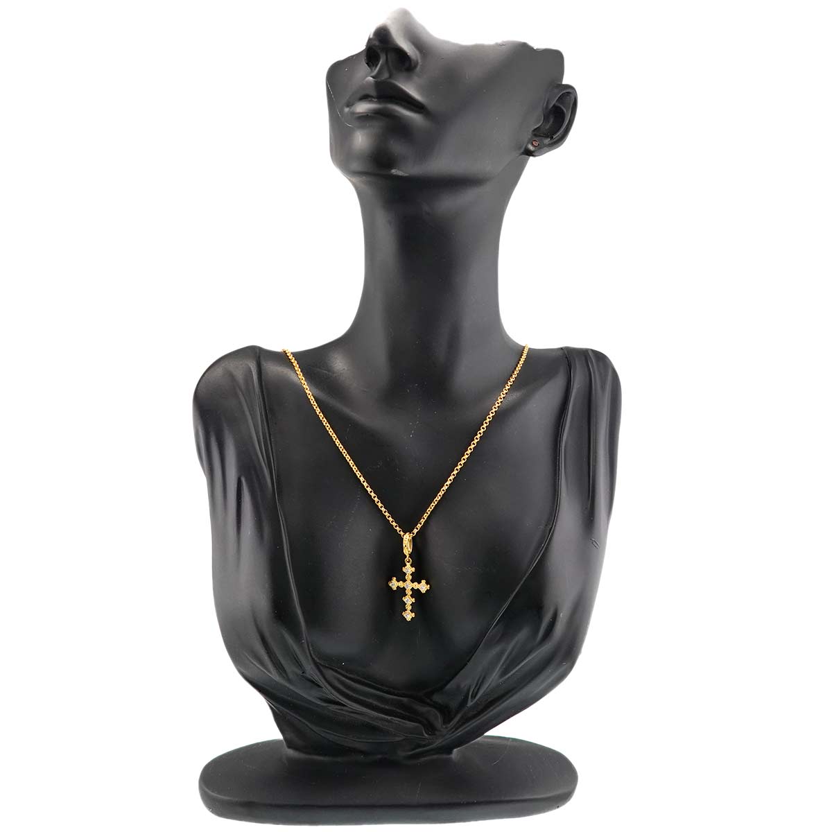 Diamond 0.22ct Necklace 18K YG Yellow Gold 750