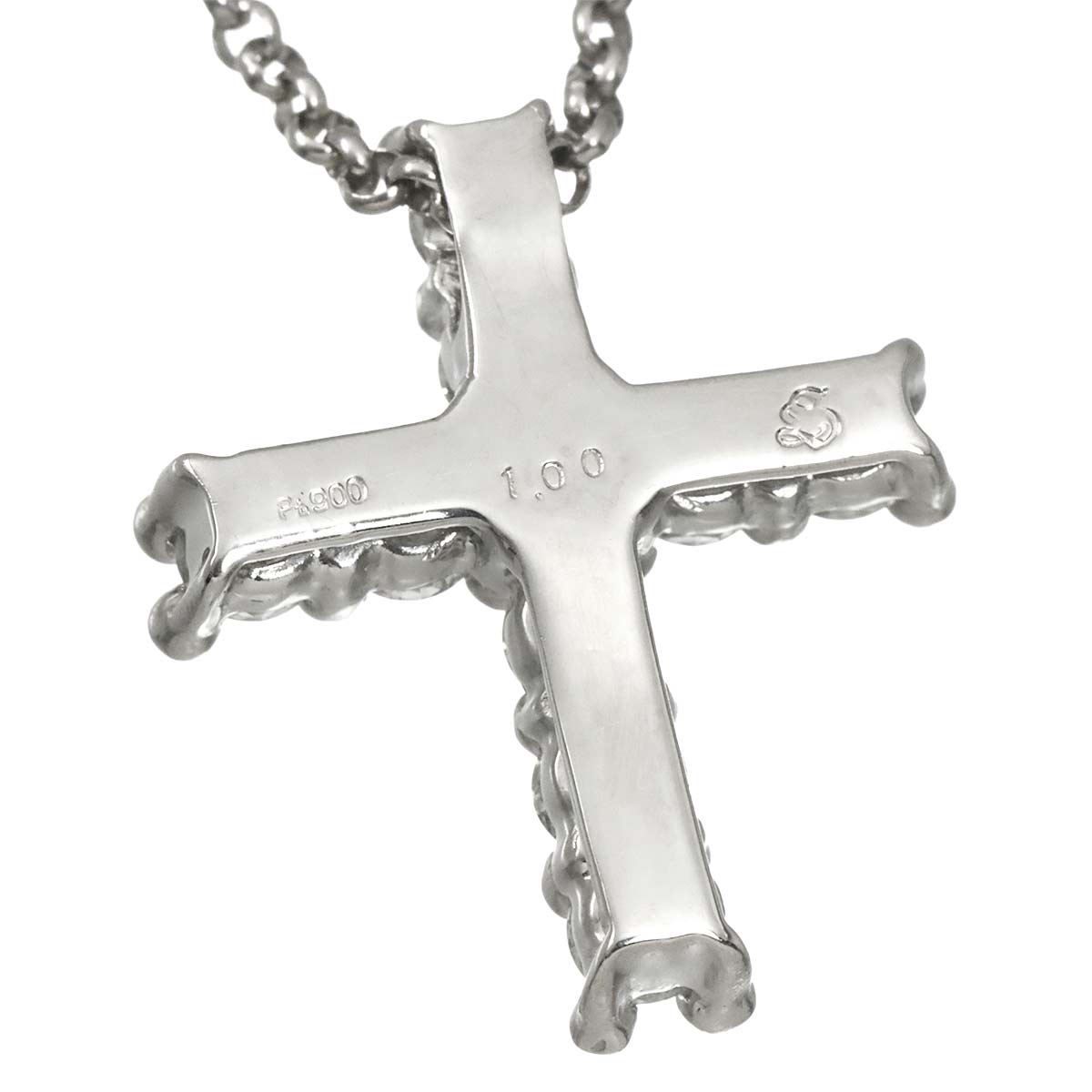 Diamond 1.00ct Necklace Pt Platinum