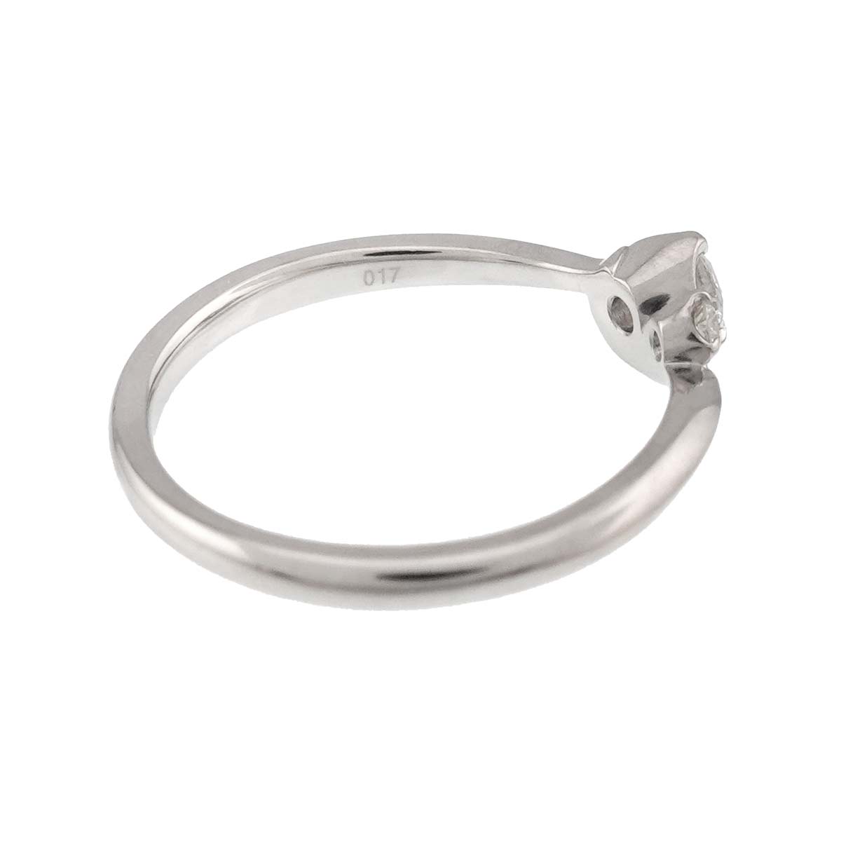 Diamond 0.17ct Ring Pt Platinum Size4.75-5(US)