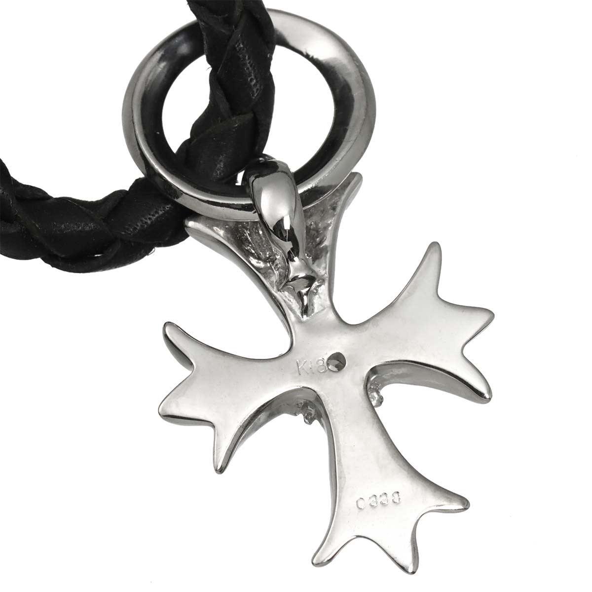 Diamond 0.338ct Necklace 18K WG White Gold 750