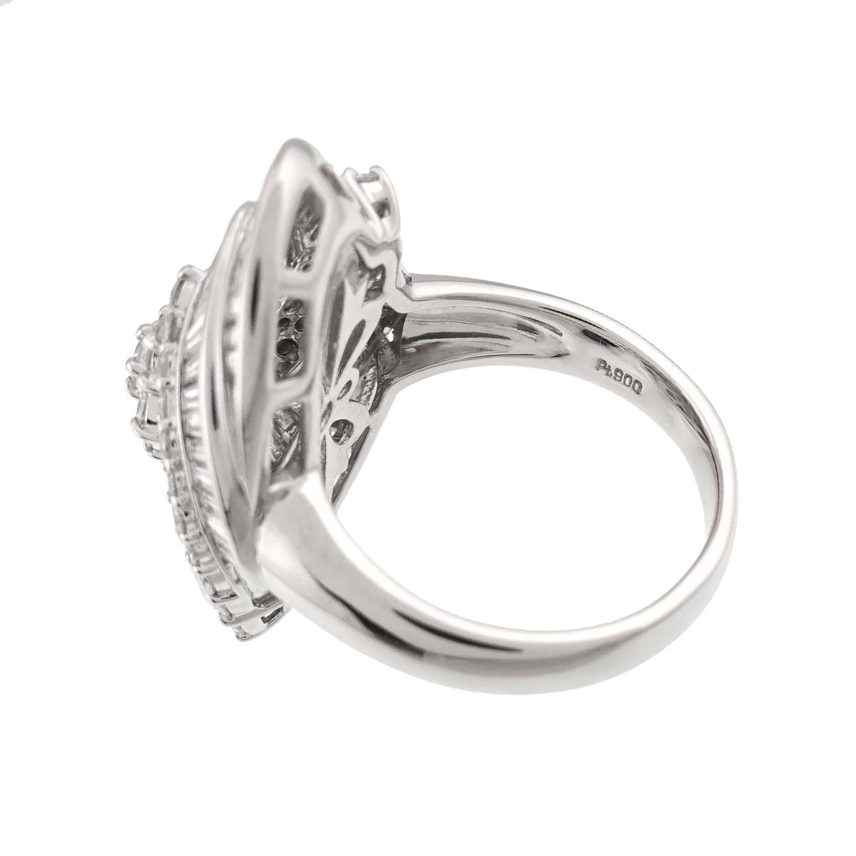 Diamond 3.01ct Ring Pt Platinum size7.25(US)