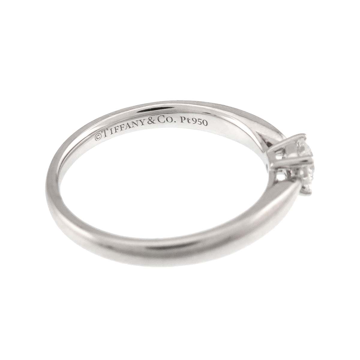 Diamond 0.23ct G/IF1/3EX Ring Platinum Size3.75-4(US)