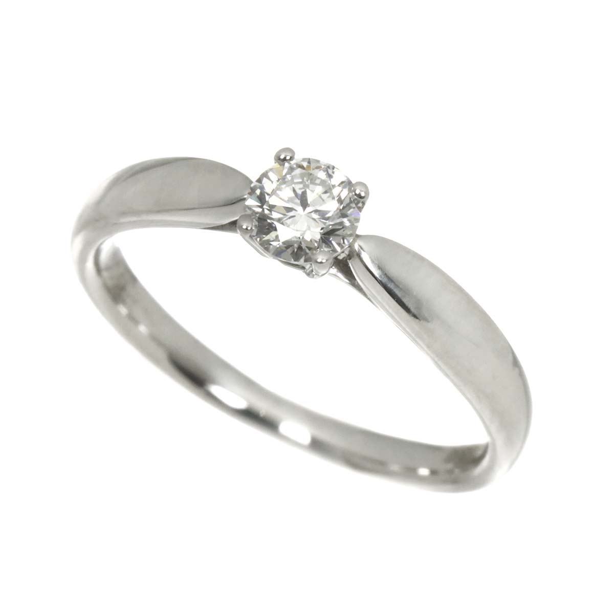 Diamond 0.23ct G/IF1/3EX Ring Platinum Size3.75-4(US)
