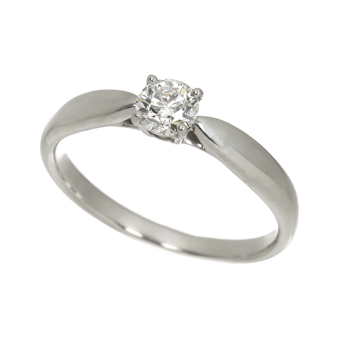 Harmony Diamond 0.28ct E/VS1/3EX Ring Pt Size4.75-5(US)