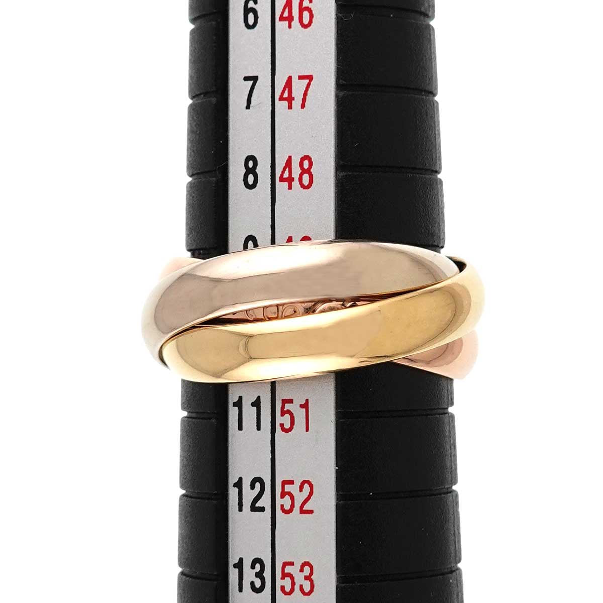 Trinity MM Ring 18K YG WG PG 750 Size50 5-5.25(US)