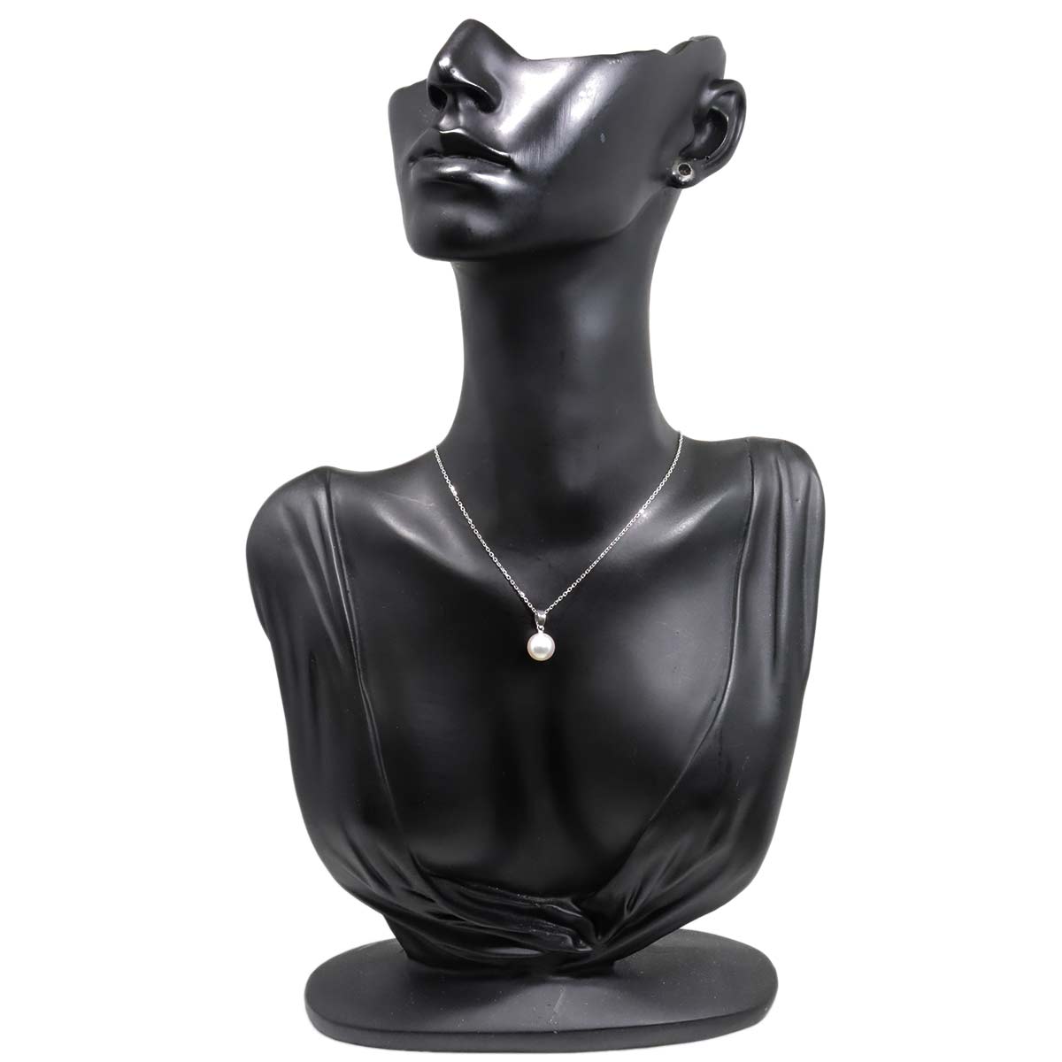 Akoya Pearl 8.4mm Necklace 18K White Gold 750