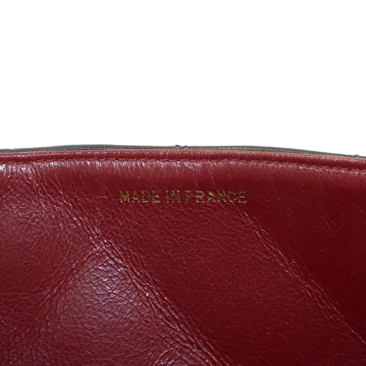 Diana Matelasse 22 Chain Shoulder Bag Leather A01164 Vintage