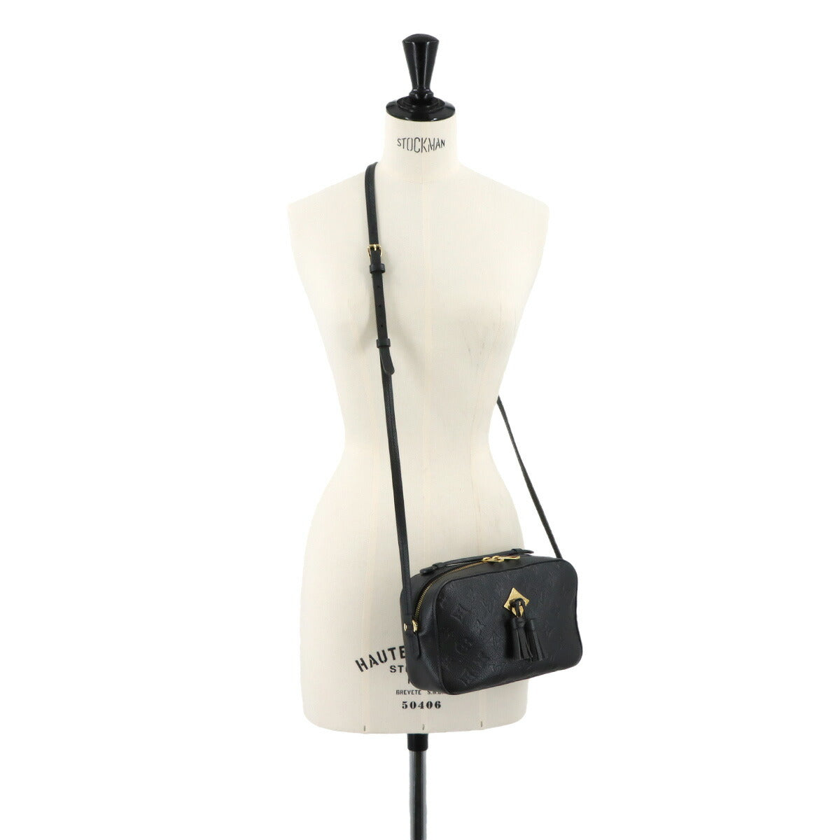 Monogram Empreinte Saintonge Shoulder Bag Noir M44593