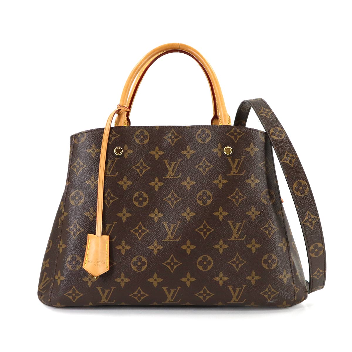 Monogram Montaigne MM 2way Hand Shoulder Bag M41056 Purse