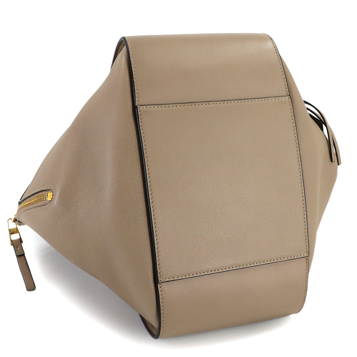 Hammock Small Hand Shoulder Bag Leather Beige Purse