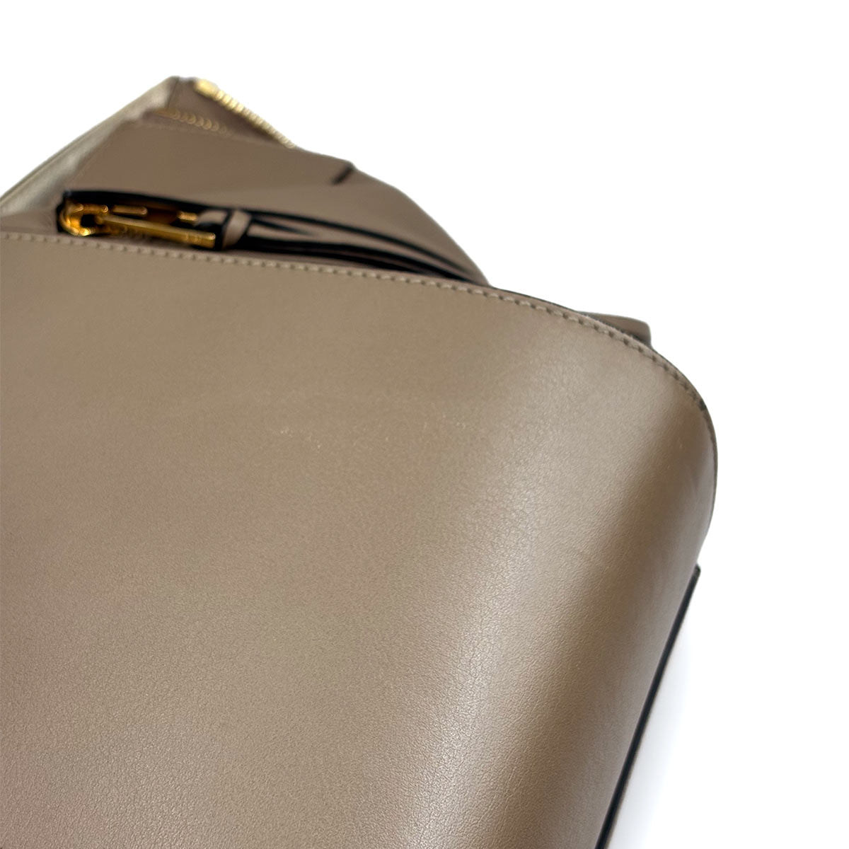 Hammock Small Hand Shoulder Bag Leather Beige Purse