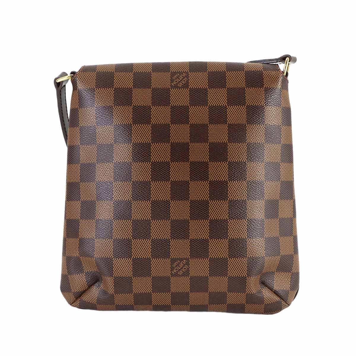 Damier Musette Salsa Long Shoulder Bag Ebene N51300