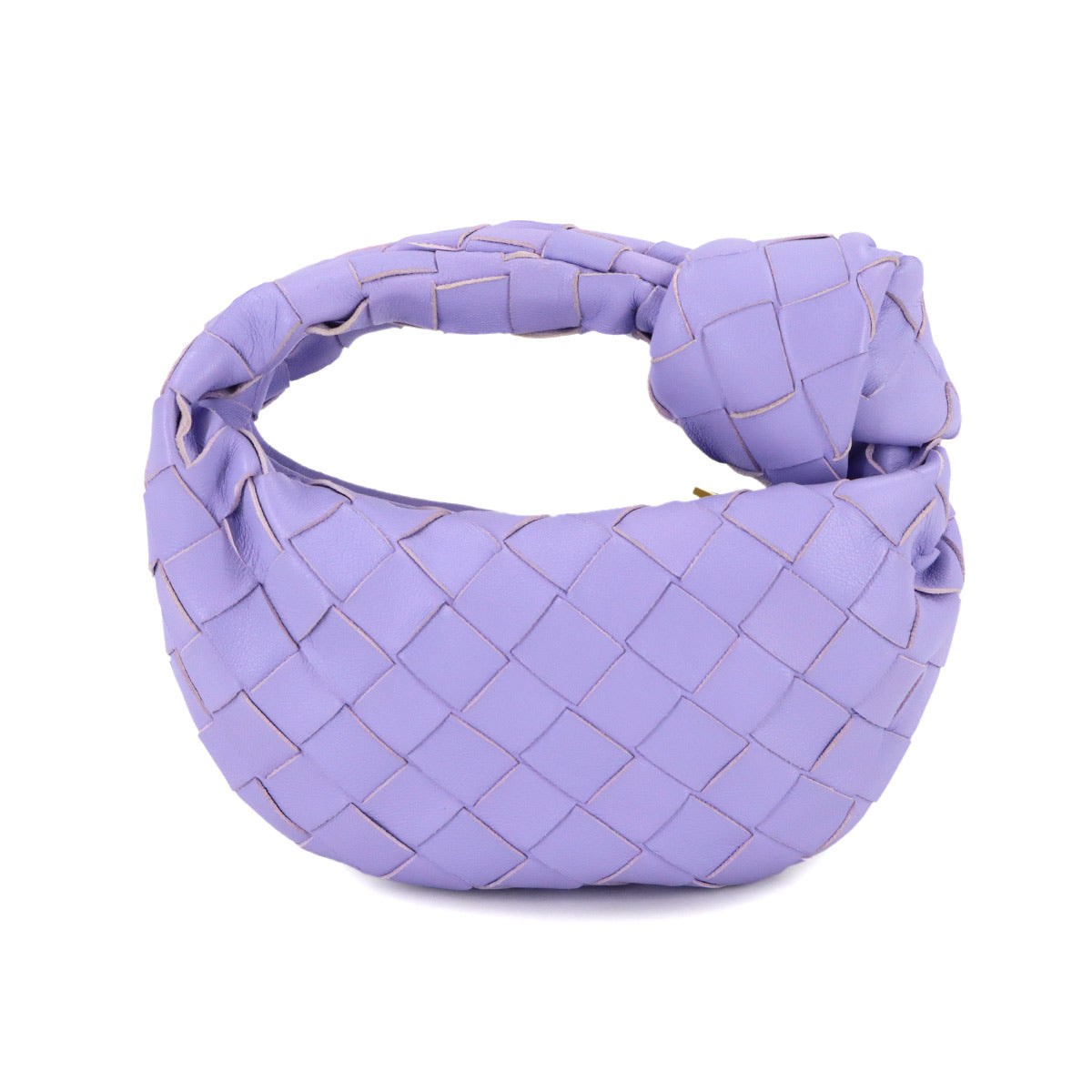 ntrecciato Candy Jodie Hand Bag Lether Amethyst