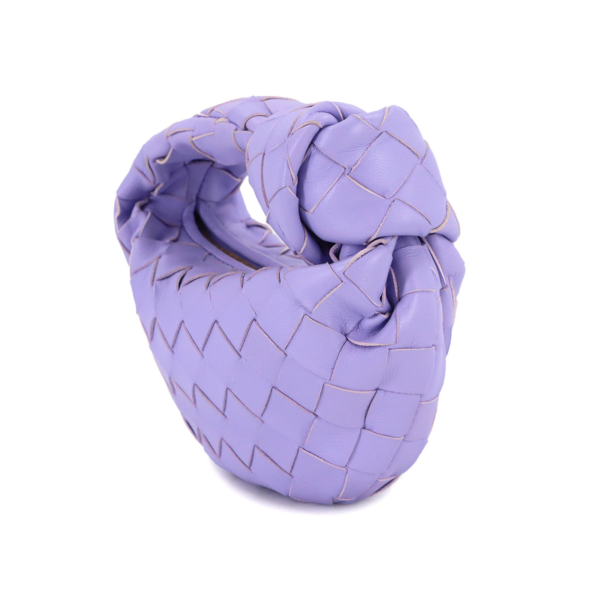 ntrecciato Candy Jodie Hand Bag Lether Amethyst