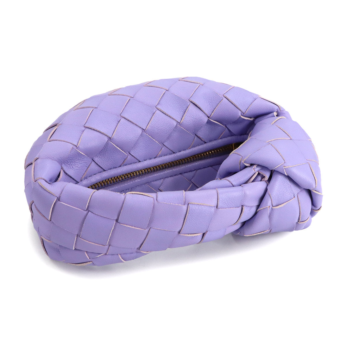 ntrecciato Candy Jodie Hand Bag Lether Amethyst