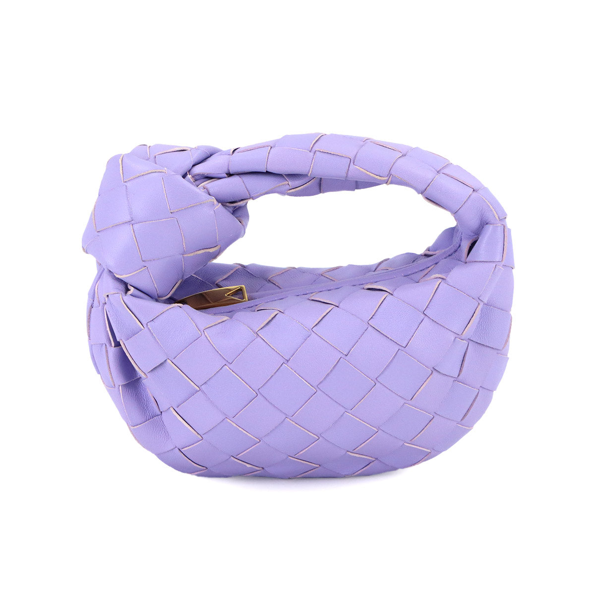 ntrecciato Candy Jodie Hand Bag Lether Amethyst