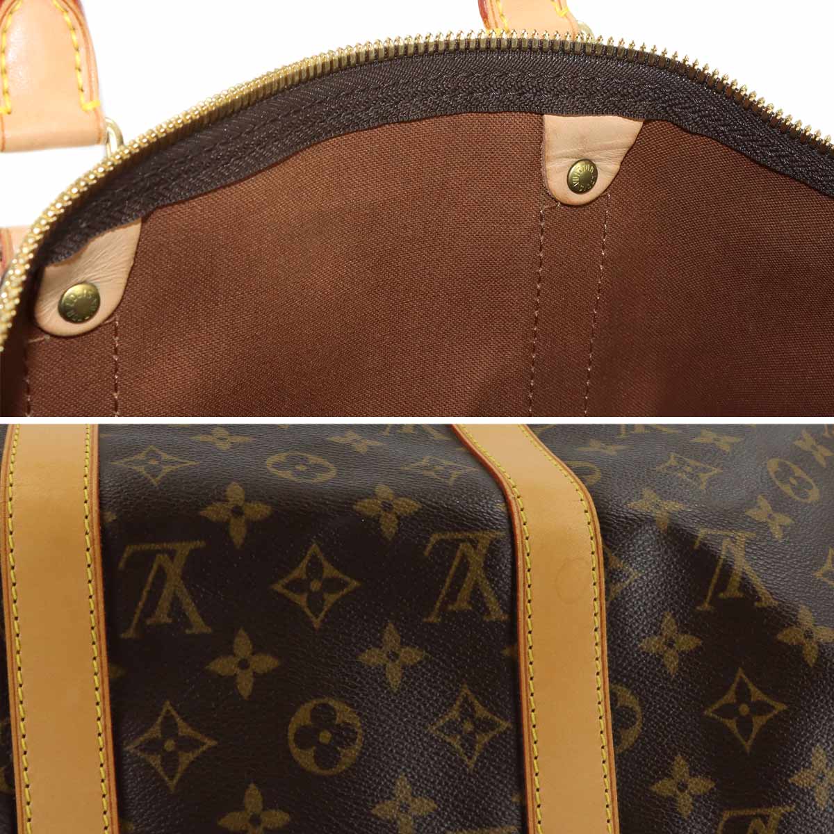 Monogram Keepall Bandouliere 50 Luggage M41416 Brown