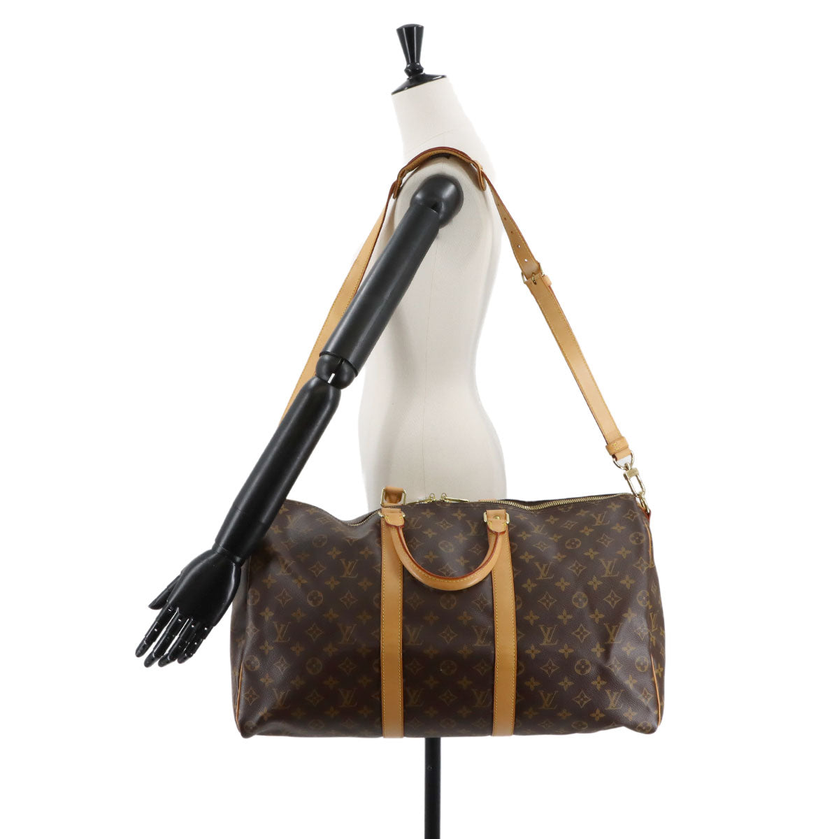 Monogram Keepall Bandouliere 50 Luggage M41416 Brown