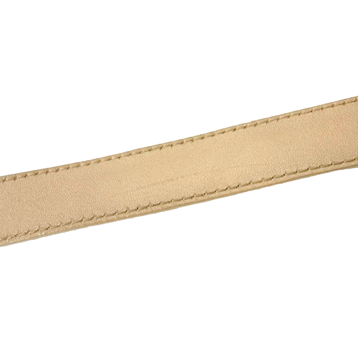Metallic Edge City Hand Shoulder Bag Leather Beige 432831