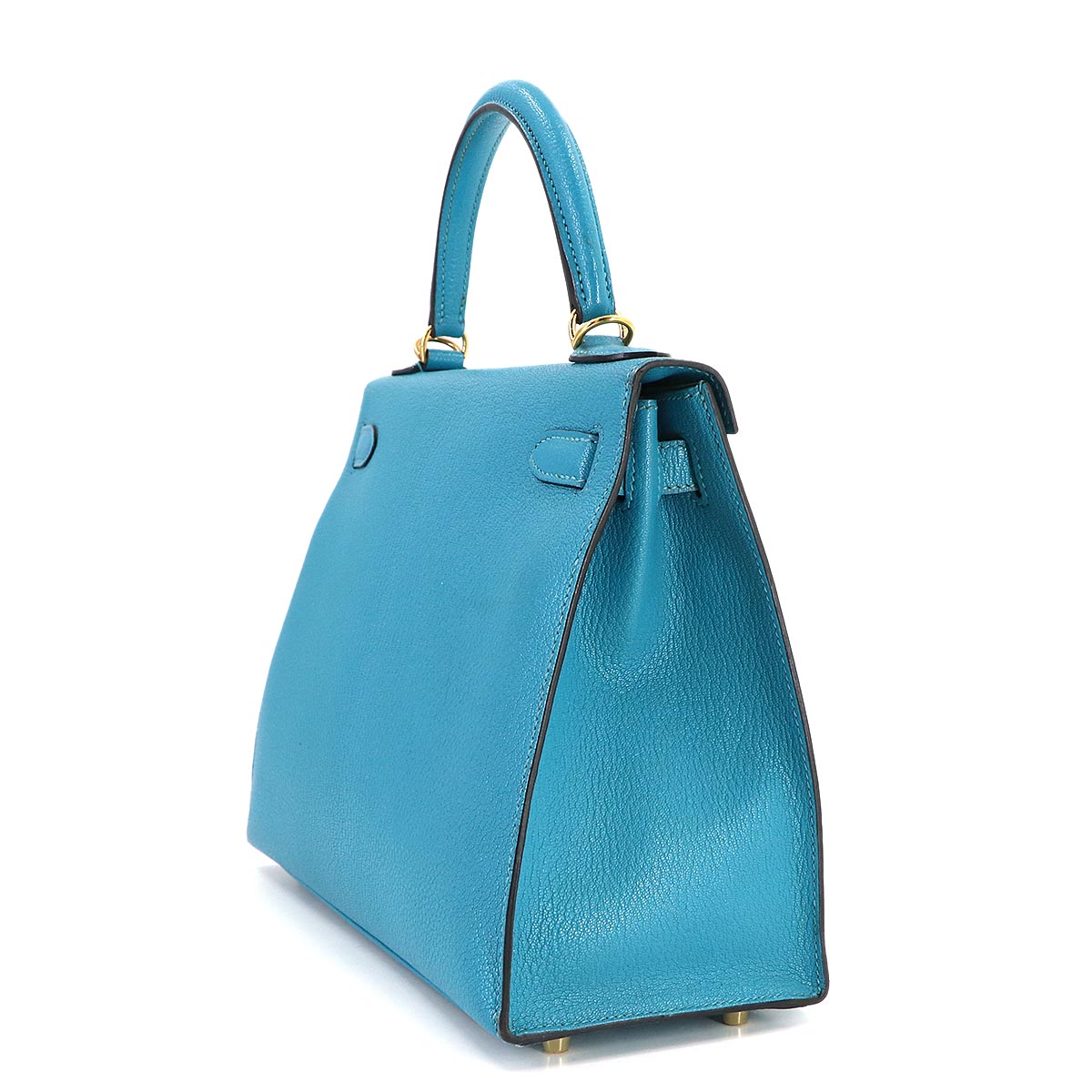 Kelly 28 Personal SPO Chevre Bleu Azteque Gris Mouette