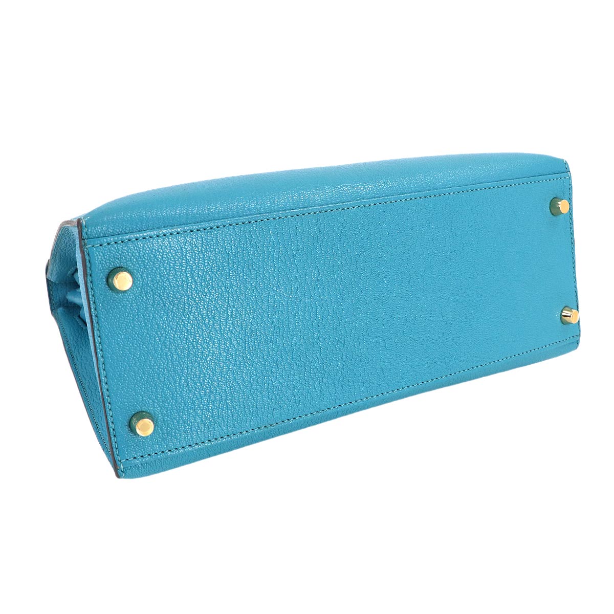 Kelly 28 Personal SPO Chevre Bleu Azteque Gris Mouette