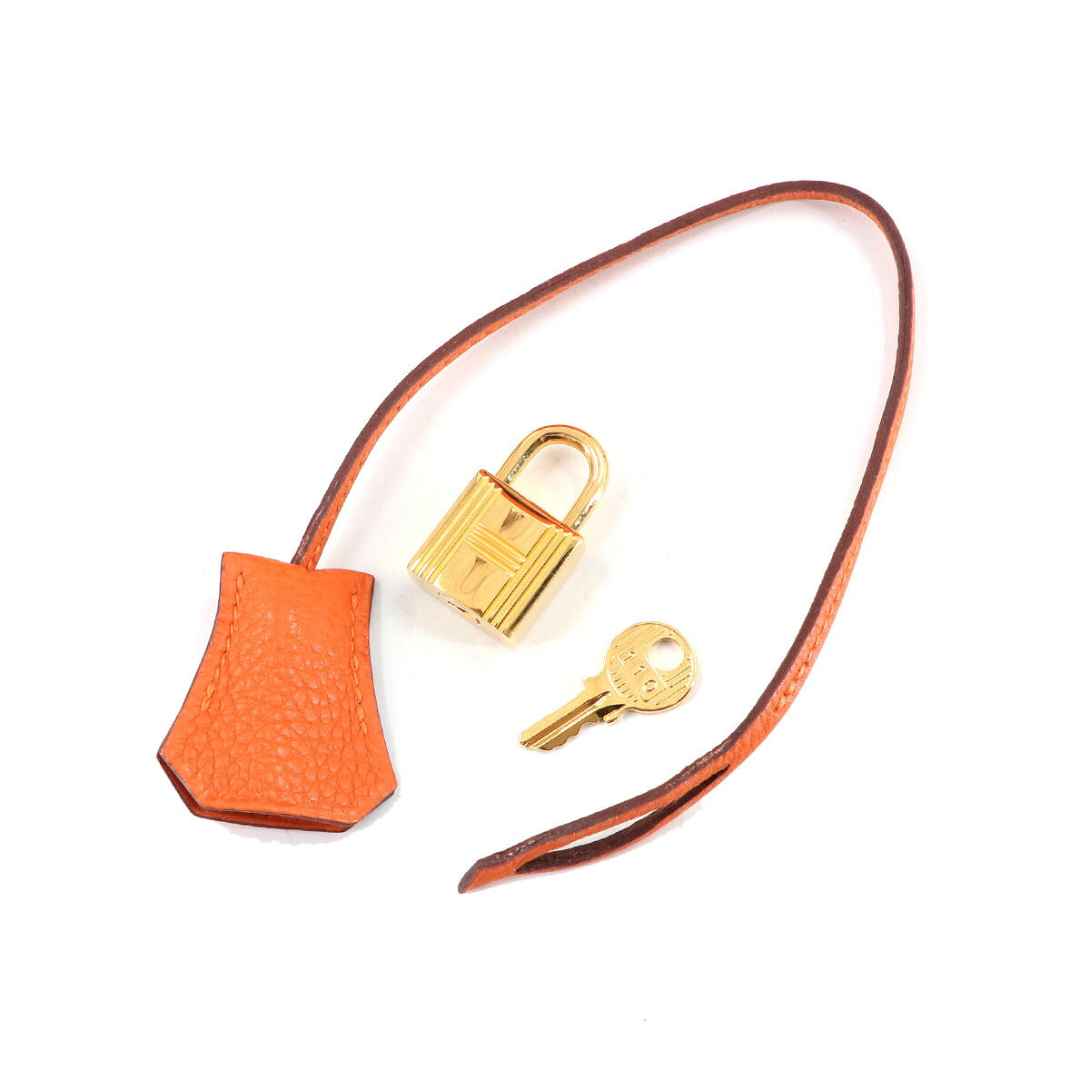 Birkin 35 Hand Bag Togo Orange Purse