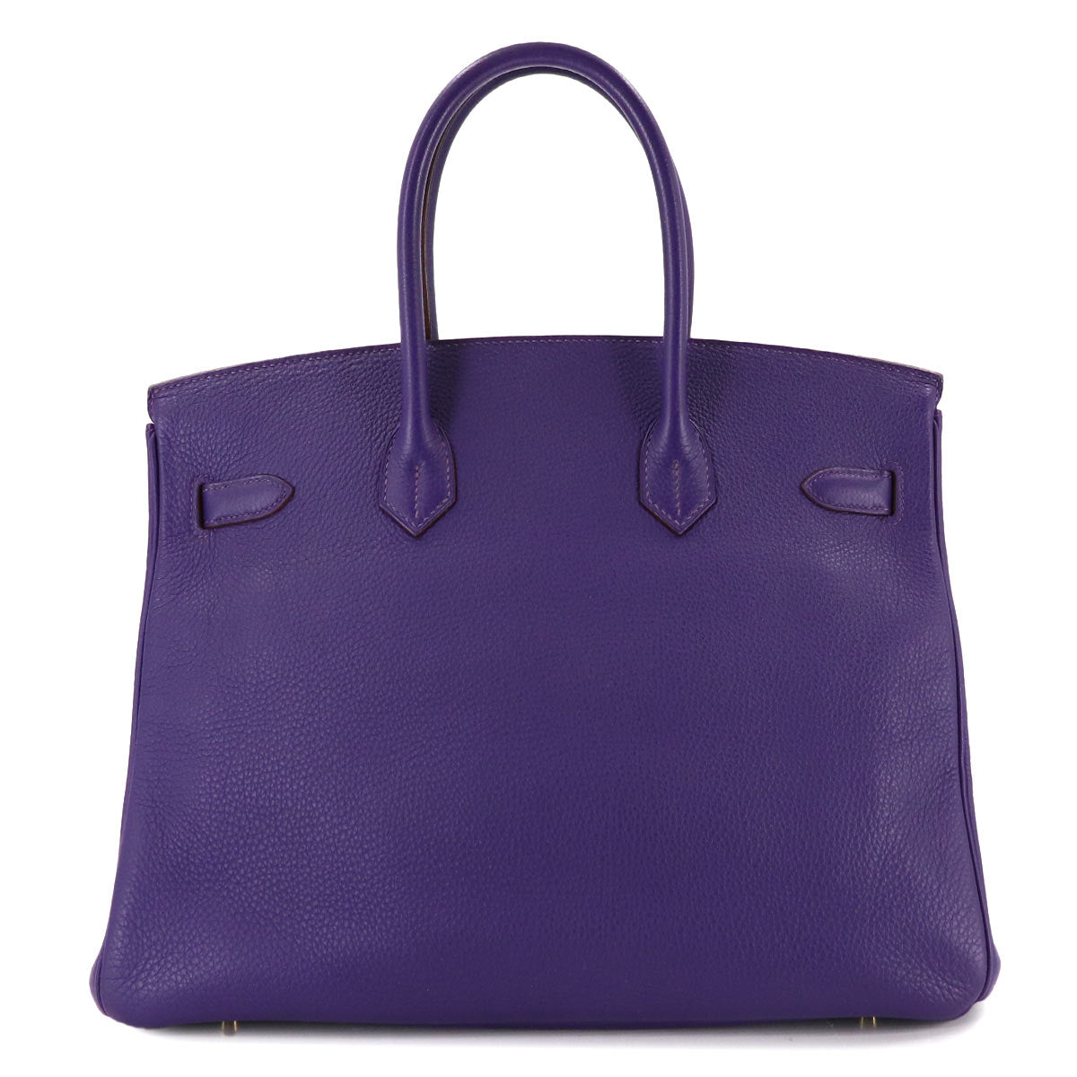 Birkin 35 Veau Togo Iris Hand Bag Purple Purse