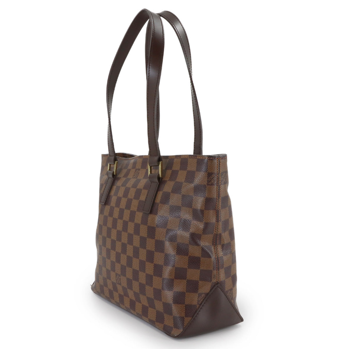 Damier Cabas Piano SPO Tote Bag Ebene N51187 Purse