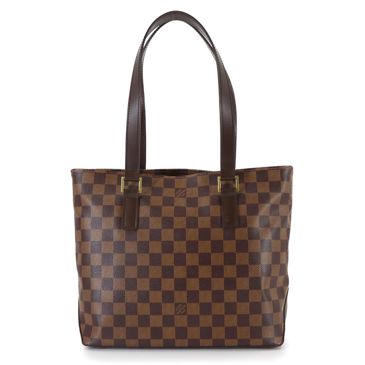 Damier Cabas Piano SPO Tote Bag Ebene N51187 Purse