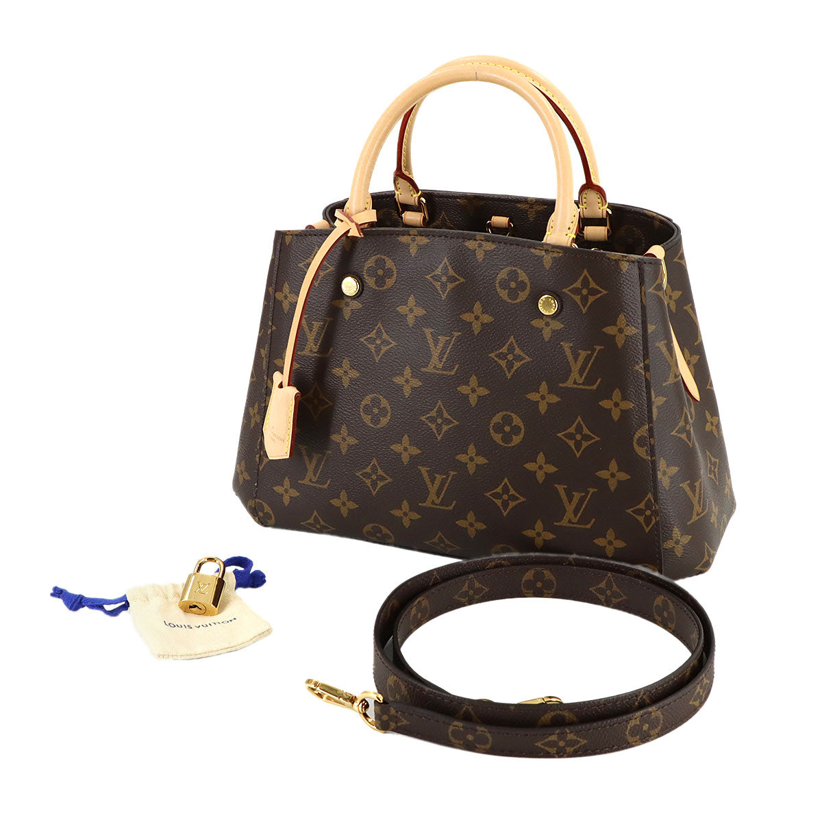 Monogram Montaigne BB Hand Shoulder Bag M41055