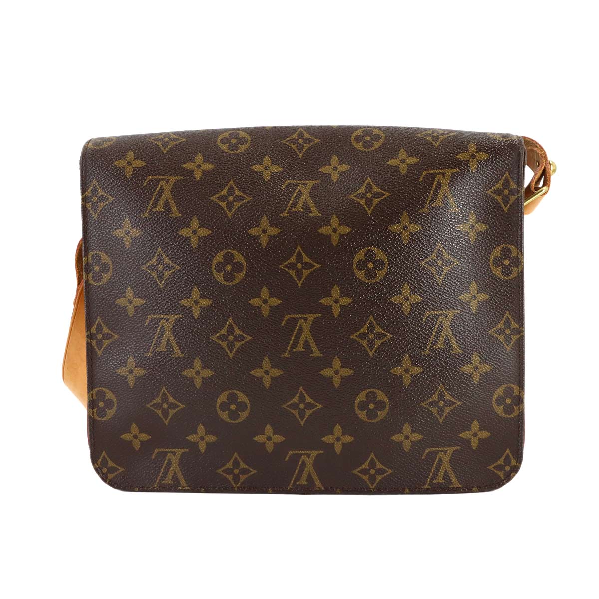 Monogram Cartouchiere GM Shoulder Bag Brown M51252 Purse