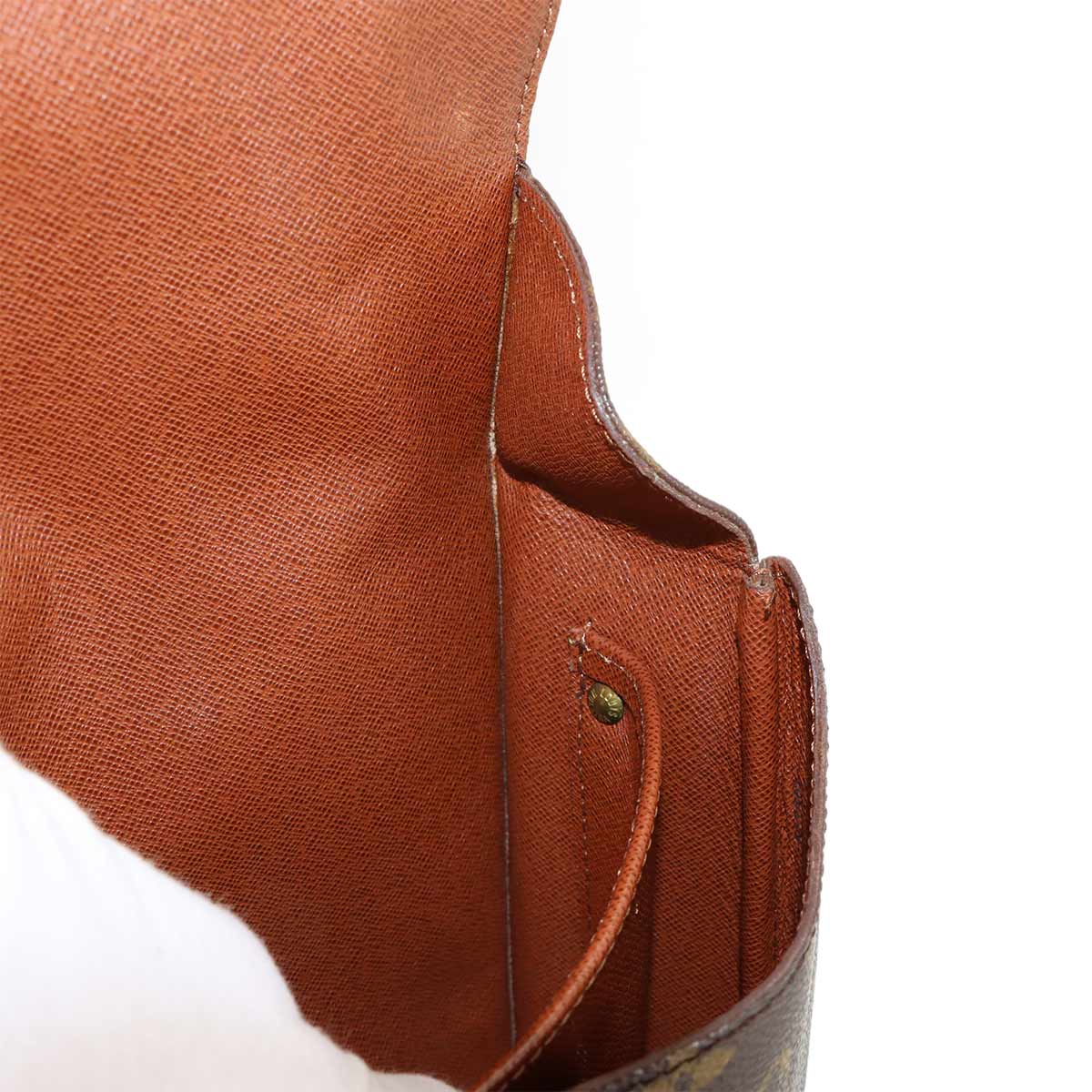 Monogram Cartouchiere GM Shoulder Bag Brown M51252 Purse