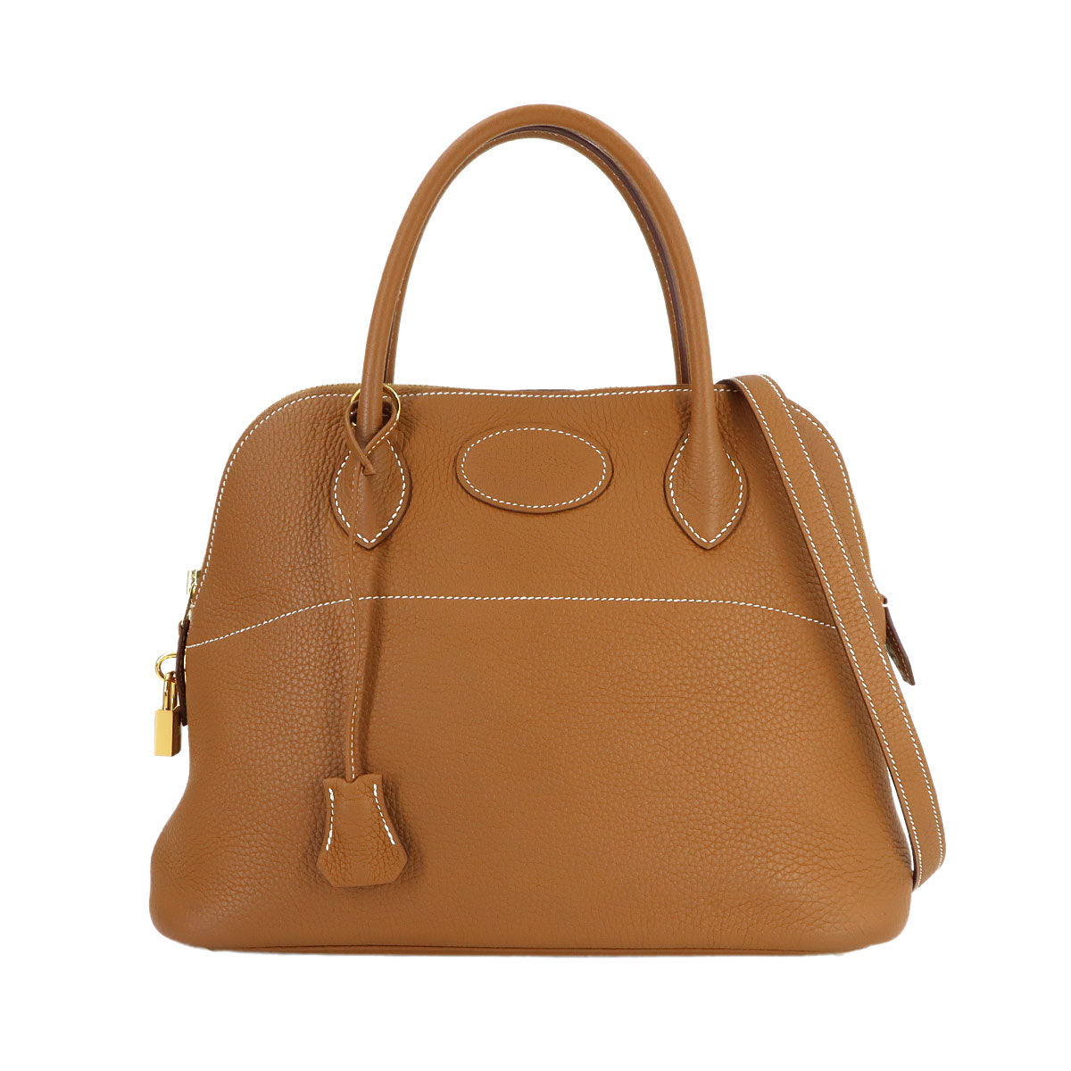 Bolide 31 2way Hand Shoulder Bag Taurillon Clemence Gold