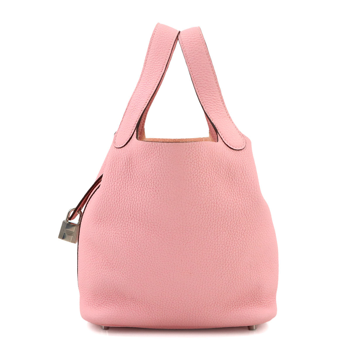 Picotin Lock PM Hand Bag Togo Leather Rose Sakura U
