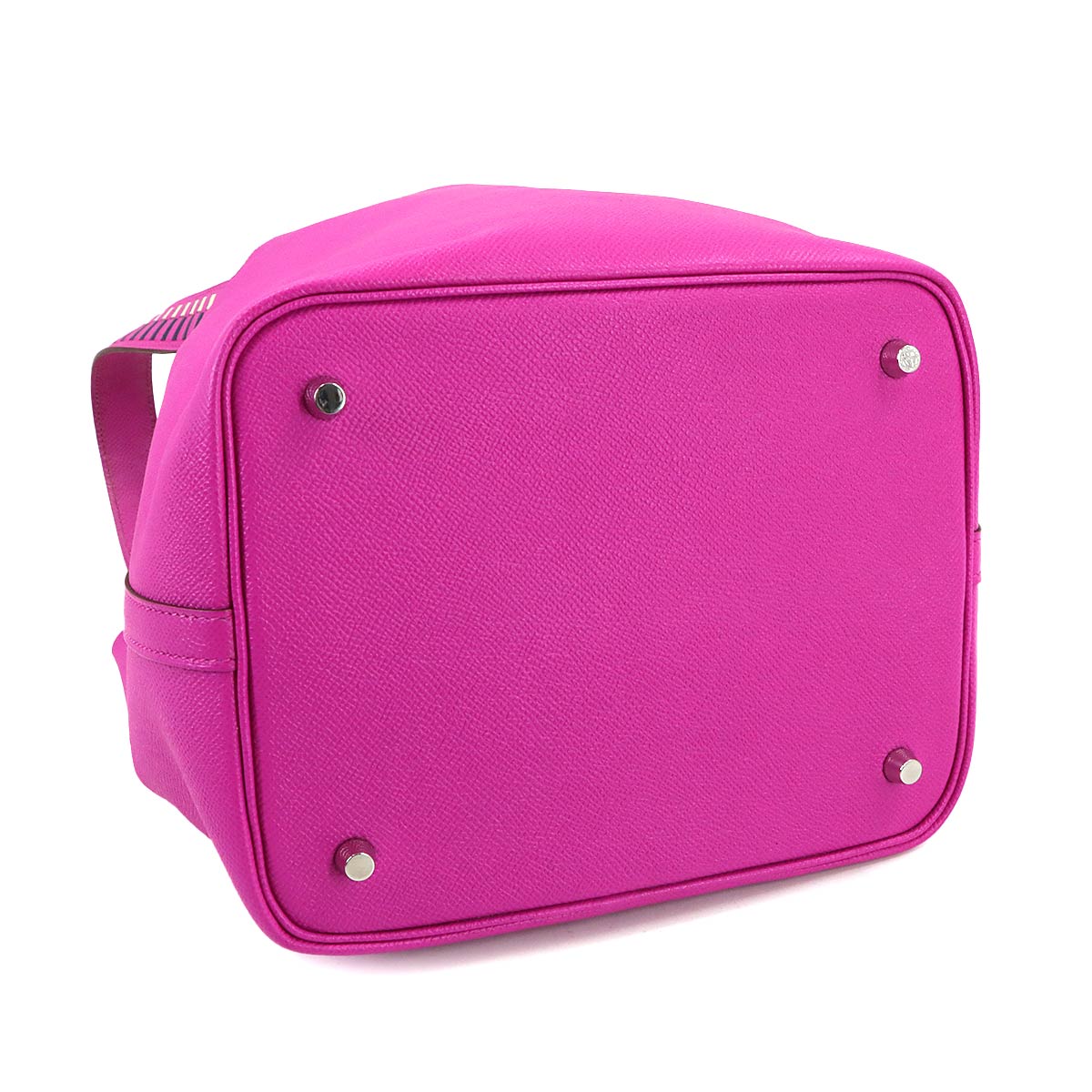 Picotin Lock MM Tressage Hand Bag Epsom Magnolia