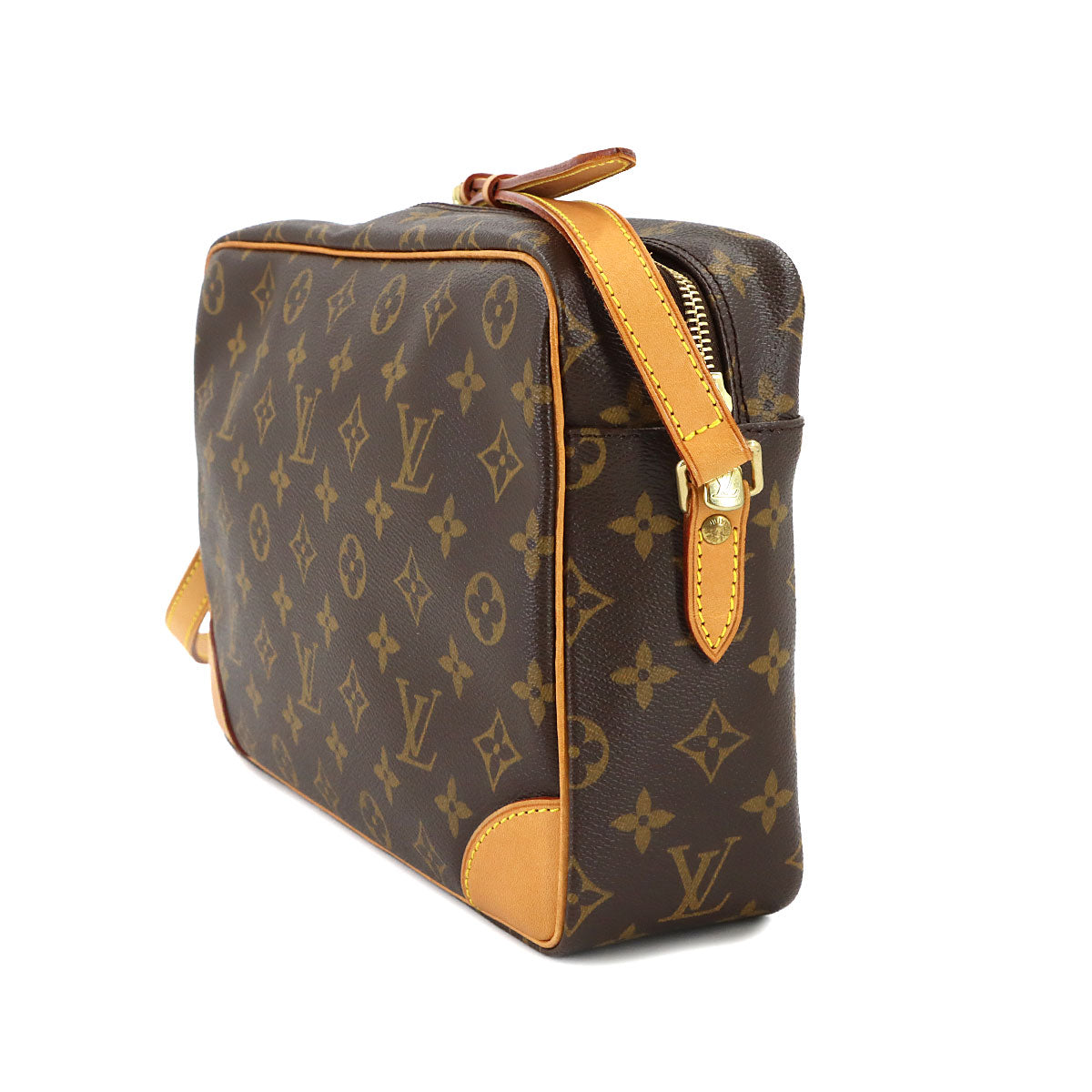 Monogram Trocadero 30 Shoulder Bag Brown M51272 Purse