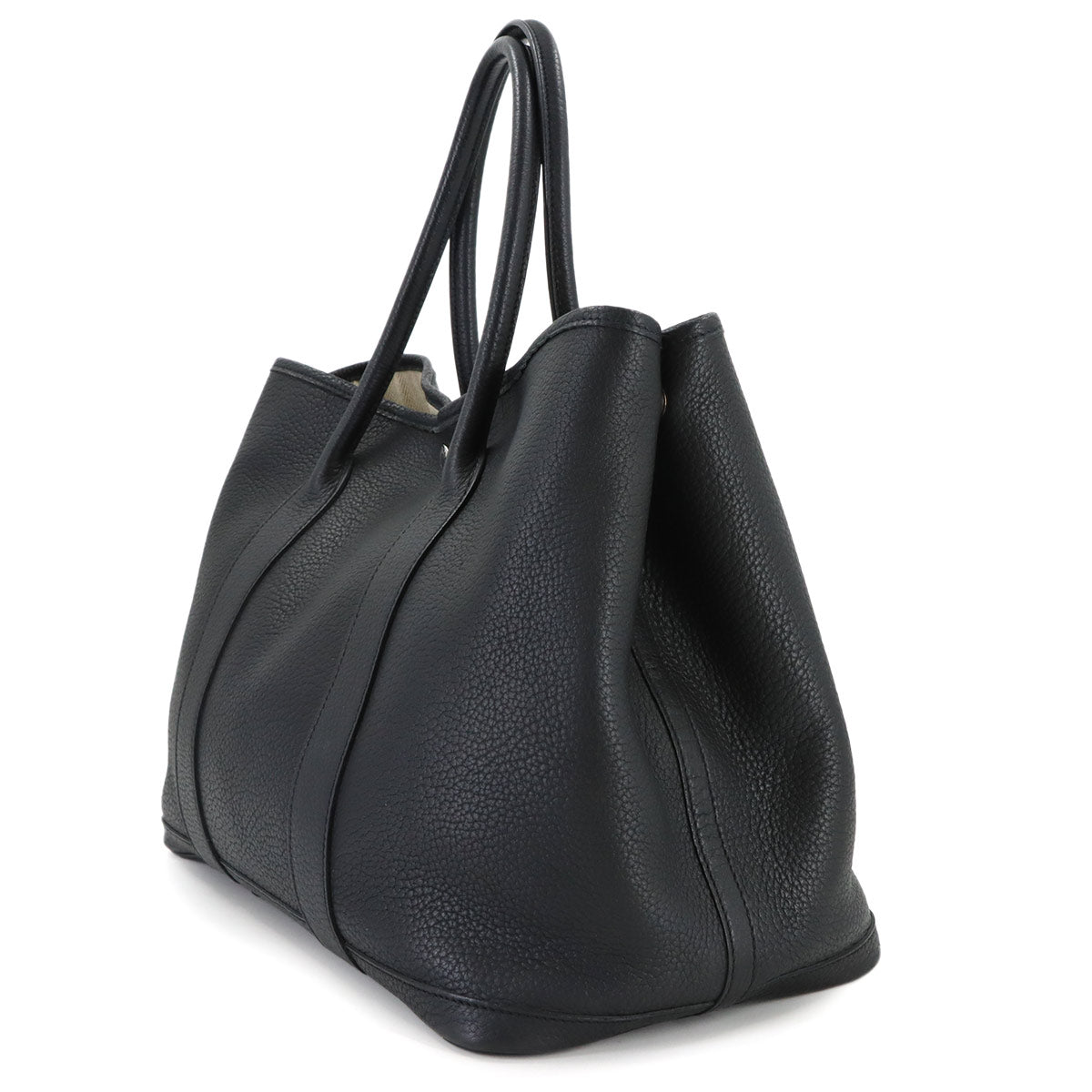Garden Party 36 PM Tote Bag Negonda Leather Black Purse
