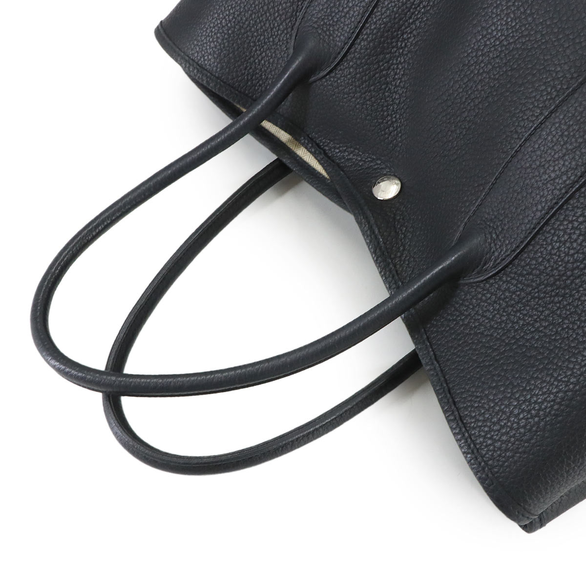 Garden Party 36 PM Tote Bag Negonda Leather Black Purse