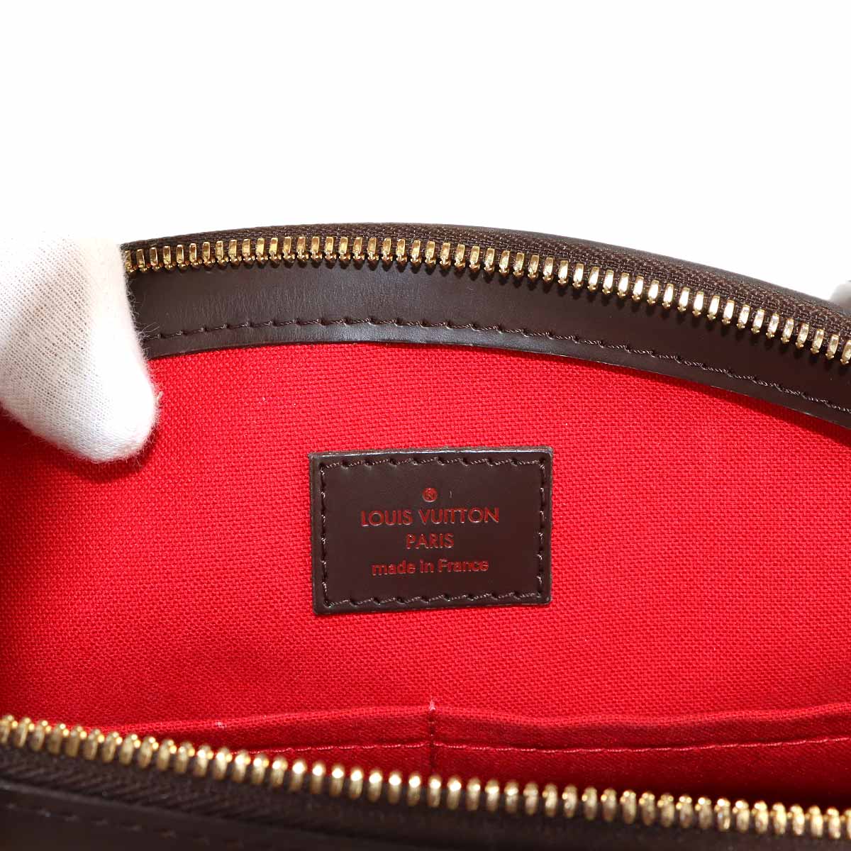 Damier Verona MM Tote Bag Ebene N41118 Purse