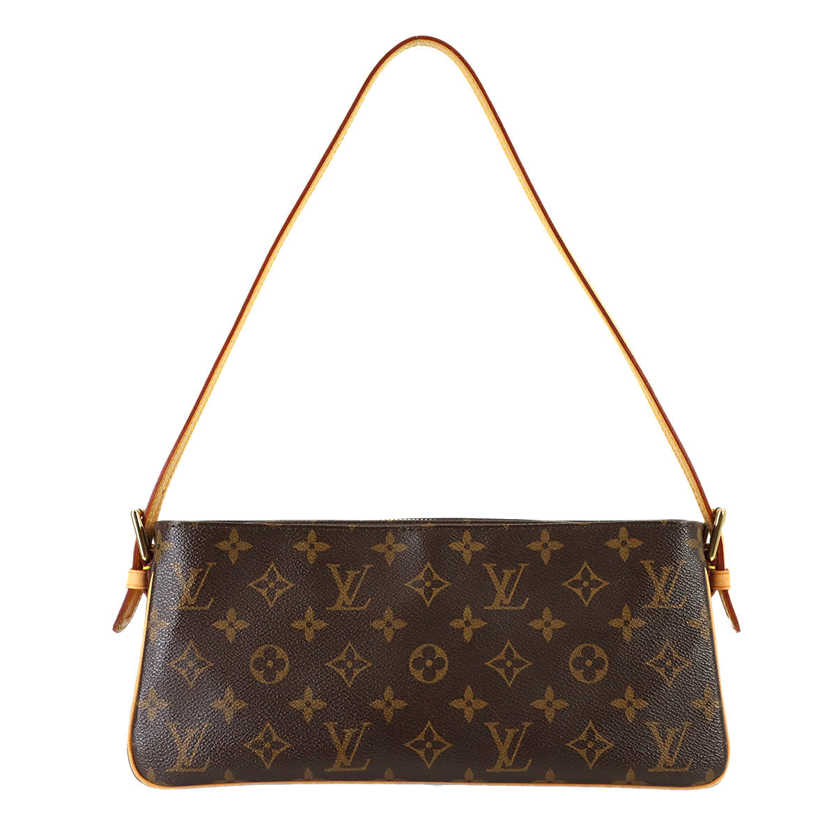 Monogram Viva Cite MM Shoulder Bag Brown M51164 Purse
