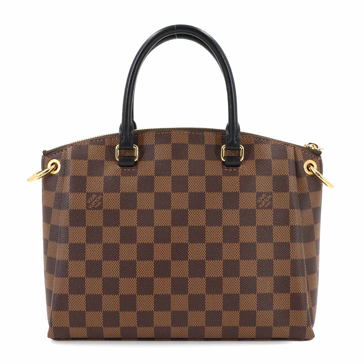 Damier Odeon Tote PM 2way Hand Shoulder Bag Ebene N45282