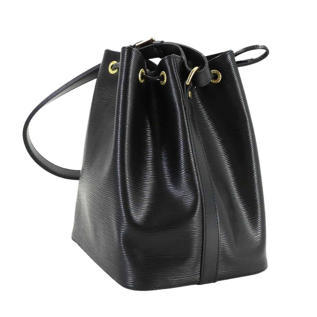 Epi Petit Noe Shoulder Bag Leather Noir M59012 Purse