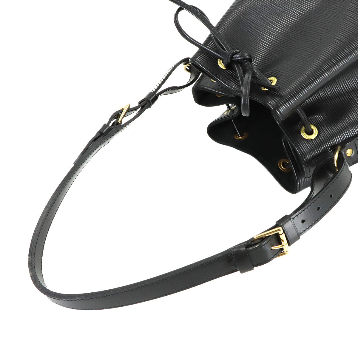 Epi Petit Noe Shoulder Bag Leather Noir M59012 Purse